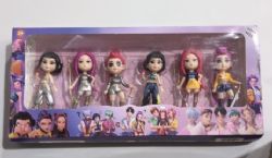 KPOP ENSEMBLE DE 6 MINI FIGURINES